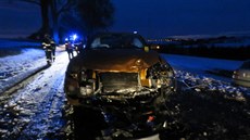 P�i �tvrte�ní nehod� na okraji Jihlavy byly poni�eny t�i vozy.