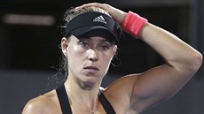 Angelique Kerberová ve tvrtfinále turnaje v Sydney.