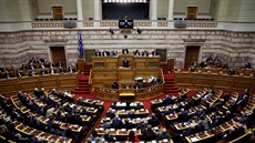 ecká vláda premiéra Alexise Tsiprase získala dvru parlamentu a odvrátila...