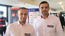 Pavel Padrnos (vpravo) a René Andrle, dva bývalí elitní �e�tí profesionálové a...