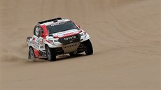 Kataan Násir Attíja v 8. etap Rallye Dakar.