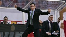 Rick Pitino coby trenér Panathinaikosu.