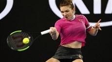 KONEN VÝHRA. Rumunská tenistka Simona Halepová prola do druhého kola...