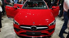 Mercedes CLA Coupé na veletrhu CES v Las Vegas