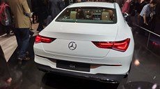 Mercedes CLA Coupé na veletrhu CES v Las Vegas