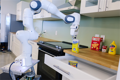 Nvidia  kuchyni zkoumá, jak vyuít robota s umlou inteligencí ve spolupráci s...
