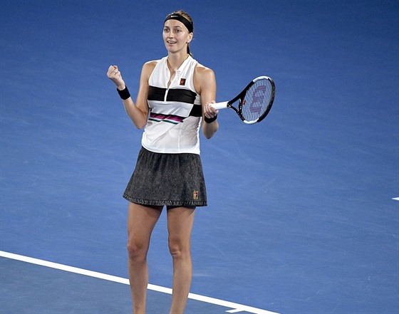 SUVERÉNKA. Bez ztráty setu prola Petra Kvitová do finále Australian Open.