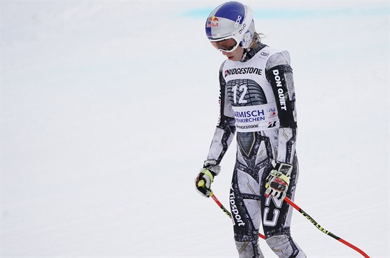 Ester Ledecká superobí slalom v Ga-Pa nedokonila.