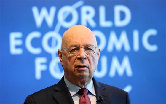 Klaus Schwab, zakladatel Svtového ekonomického fóra v Davosu.