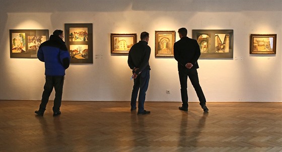 Oblastní galerie Vysoiny ukazuje edesát obraz vysoinského akademického...