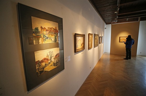 Oblastní galerie Vysoiny ukazuje edesát obraz vysoinského akademického...