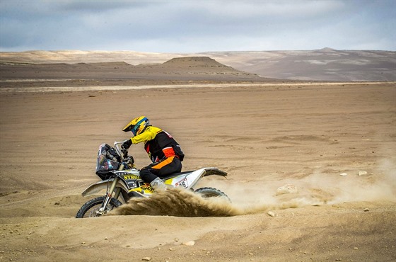 Jan Brabec na Rallye Dakar.