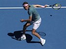 Stefanos Tsitsipas ve tvrtfinále Australian Open.