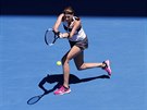 eská tenistka Petra Kvitová v semifinále Australian Open.
