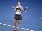 SUVERÉNKA. Bez ztráty setu prola Petra Kvitová do finále Australian Open.