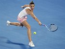 eská tenistka Karolína Plíková v semifinále Australian Open.
