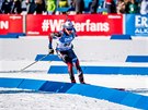TINÁCTÝ. eský biatlonista Michal Krmá ve sprintu v Anterselv zaznamenal...