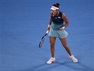 Japonská tenistka Naomi Ósakaová ve finále Australian Open.