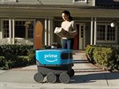Amazon zkouí doruovat zásilky autonomnín vozítkem