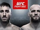 UFC v Praze nabídne zápas mezi védským Davidem Teymurem a Anglianem Chrisem...
