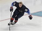 Hokejová reprezentantka USA Kendall Coyneová se objevila na Utkání hvzd NHL a...