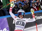 POPRVÉ. Rakouská lyaka Stephanie Venierová poprvé v kariée vyhrála sjezd ve...