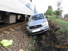Tragická nehoda na Domažlicku. Ve Staňkově se střetlo osobní vozidlo s vlakem....