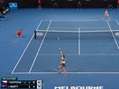 Kvitová smetla Bartyovou a je v semifinále