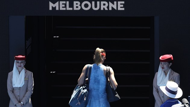 KONEC. Rusk tenistka Maria arapovov se s Australian Open lou v osmifinle.