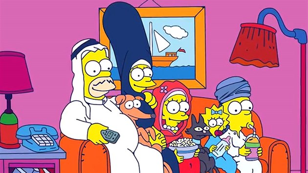 Arabizovaní Simpsonovi zůstali nepochopeni. Na rozdíl od amerického originálu