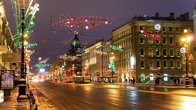 N�vsk� prospekt v zim�