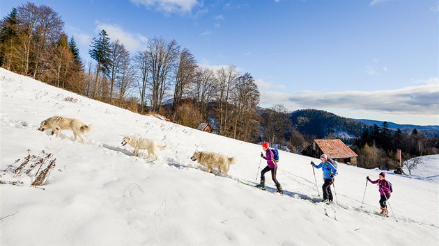 Toh zaijete jenom na skialpu! Vstup na Fabovu holu vNP Murnska planina, Slovensko