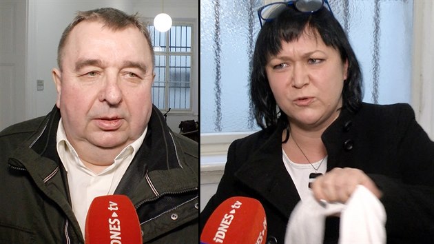 Obalovan Jaroslav Stank a svdkyn Marie Richterov