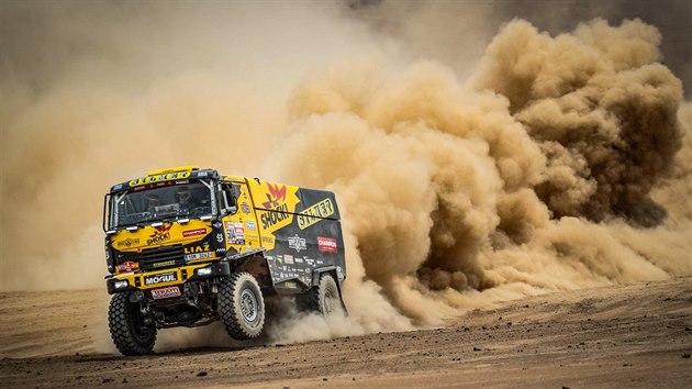 Martin Mack na Rallye Dakar.