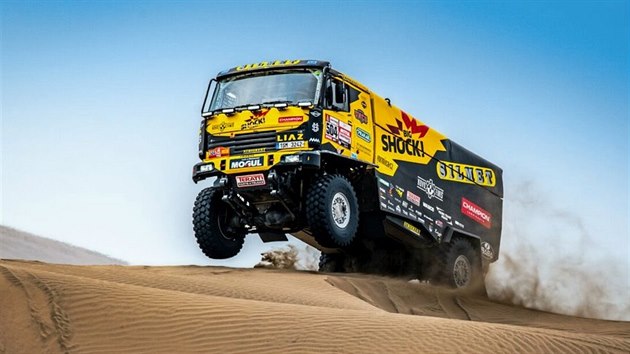 Martin Mack na Rallye Dakar.