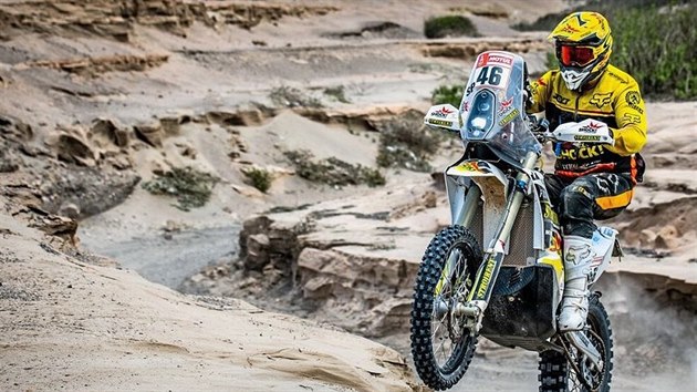 Jan Brabec na Rallye Dakar.