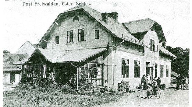 Vzhled budovy v roce 1900