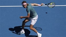 Stefanos Tsitsipas ve tvrtfinále Australian Open.