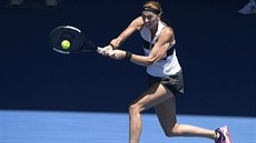 Petra Kvitová v semifinále Australian Open.