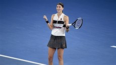 SUVERÉNKA. Bez ztráty setu prola Petra Kvitová do finále Australian Open.