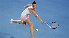 eská tenistka Karolína Plíková v semifinále Australian Open.