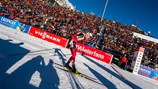 Johannes Bö ve sprintu v italské Anterselv.