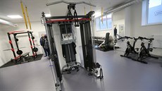 Fyzickou kondici nabírají mladí havlíkobrodtí stolní tenisté v novém fitness...