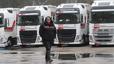 Osmadvacetiletá kamioňačka Veronika Kubínová