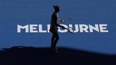 PODPIS, PROSÍM. Karolína Plíková zatím na Australian Open vdy opoutla kurt dobe naladná.