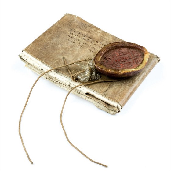 Notářský instrument z roku 1414 se týkající se rozhodnutí odebrat Janovi z...