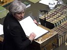 Britská premiérka Theresa Mayová pedstavuje parlamentu plán B. Ani ten vak...
