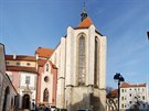 Kostel Obtovn Panny Marie v eskch Budjovicch.