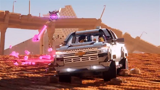 Chevrolet Silverado v animovanm filmu Lego Movie 2