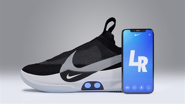 Aplikace k nové generaci samozavazovacích bot Nike